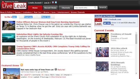 leaktv|Top 10 Graphic Uncensored Sites Like Liveleak .